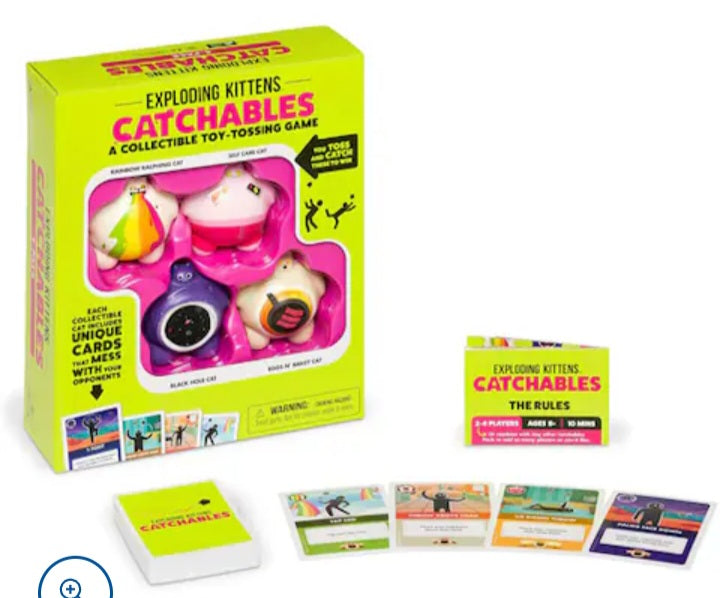Exploding Kittens Catchables Toy Tossing Game