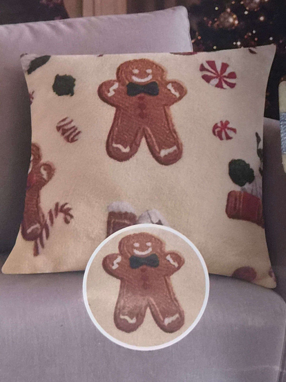 Pack of 2 Christmas Filled Cushions 12 Designs