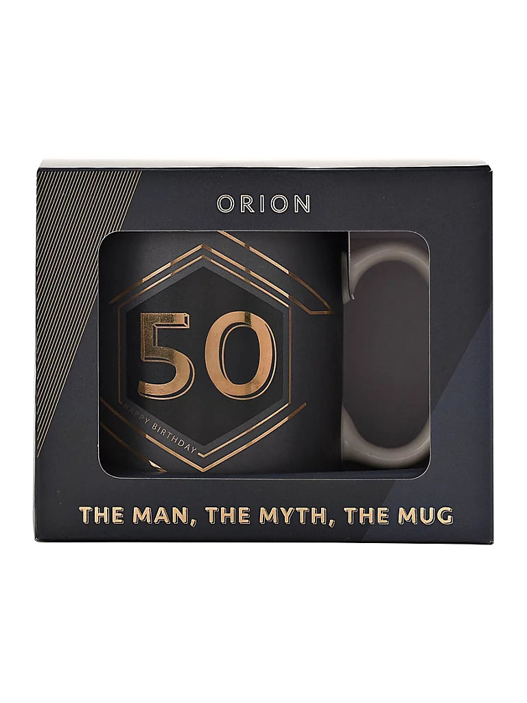 The Man, The Myth, The Mug, Birthday Mug. In Box.