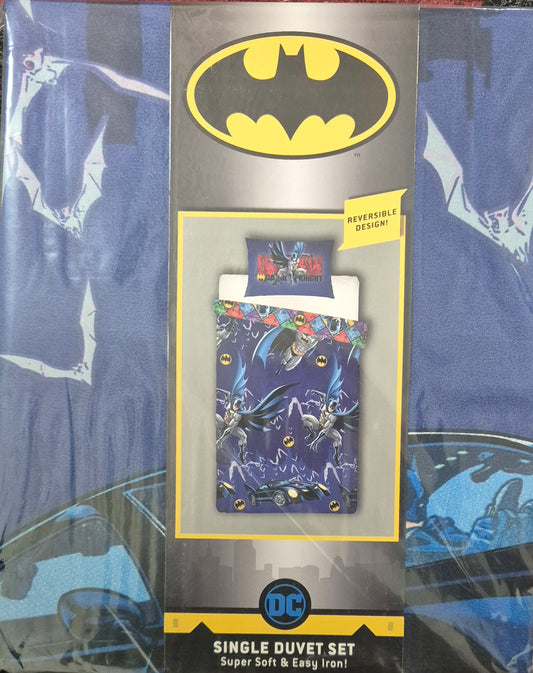 Batman Reversible Single Duvet Set