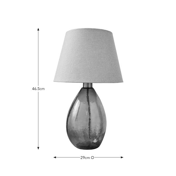 Fentress Large Recycled Glass Table Lamp