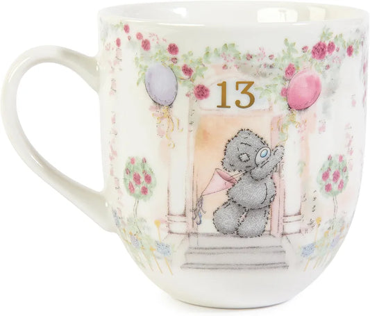 Me To You Tatty Teddy Luxury New Bone China Mug in Foil-Inlaid Box 13th Birthday Gift - Signature Collection