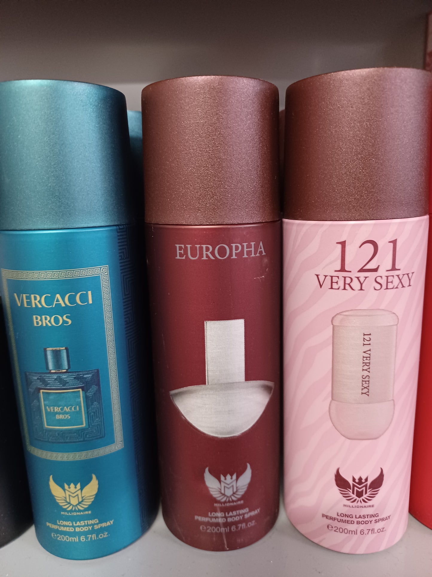Dubai Long Lasting Perfumed Body Spray 200ml Various Scents