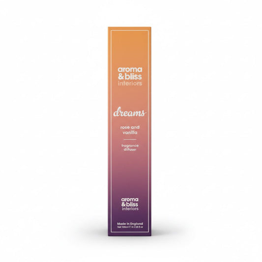 Aroma & Bliss Rose and Vanilla Fragrance Diffuser 100ml