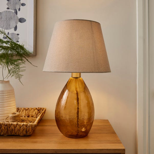 Fentress Large Recycled Glass Table Lamp