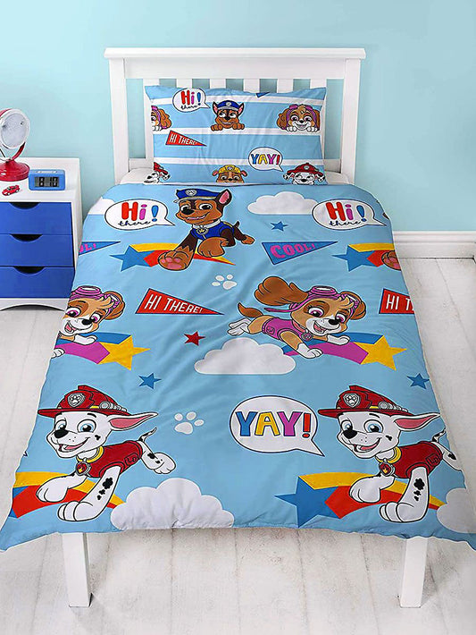 Paw Patrol Single Duvet Set (Reversible)