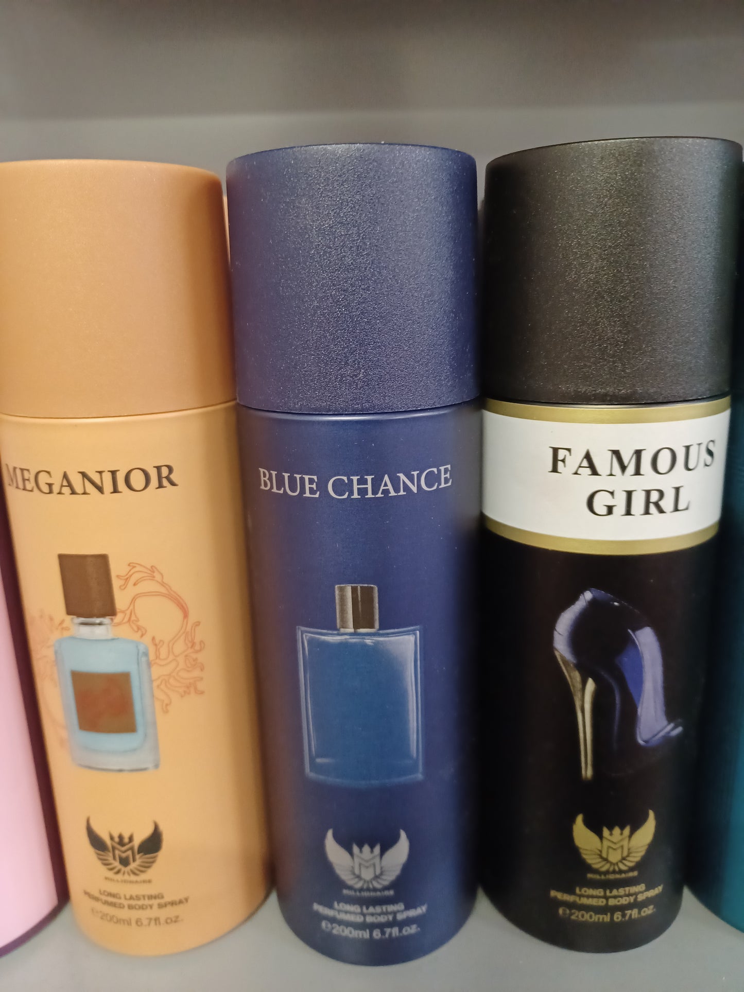 Dubai Long Lasting Perfumed Body Spray 200ml Various Scents
