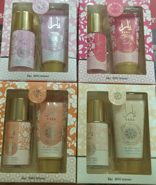 Yara Dubai Gift Sets (various)