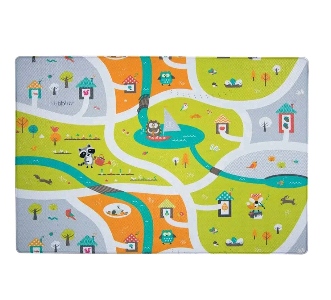 Children's BBluv Reversible Play Mat Hypoallergenic 2 designs