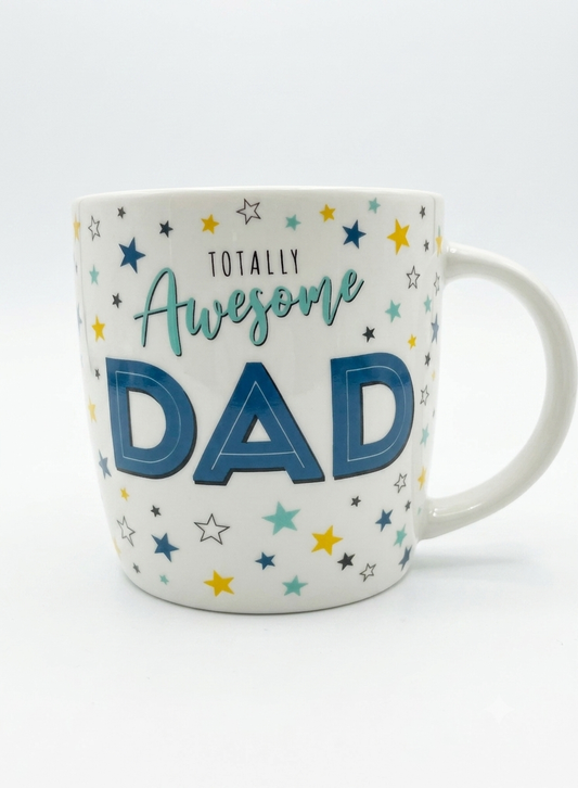 'Totally Awesome DAD' Ceramic Mug