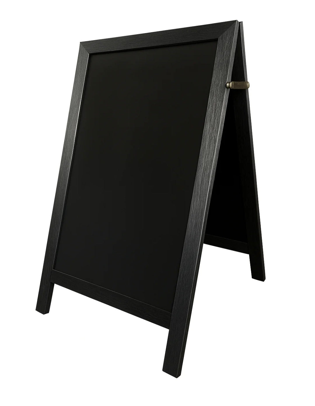 Lightning A-Board Freestanding Chalkboard Black Ash Wooden Frame 460mm x 800mm