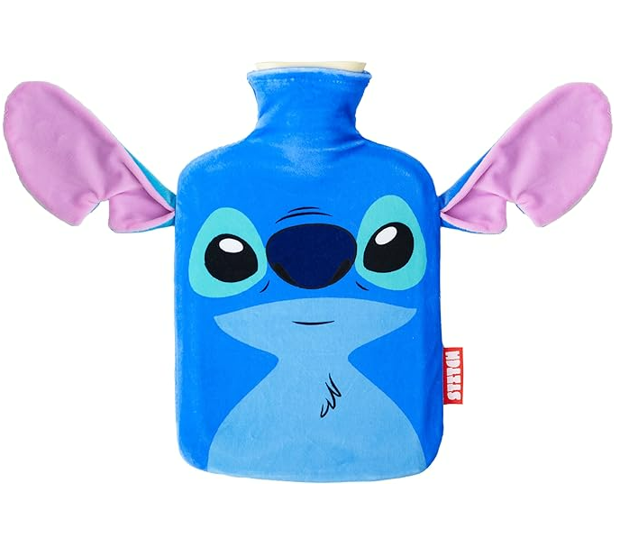 Stitch Hot Water Bottle with 3D Ears