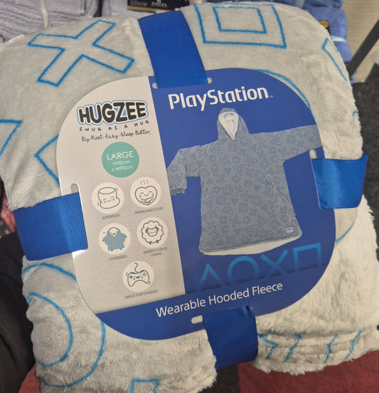 Hugzee PlayStation Wearable Hooded Fleece L