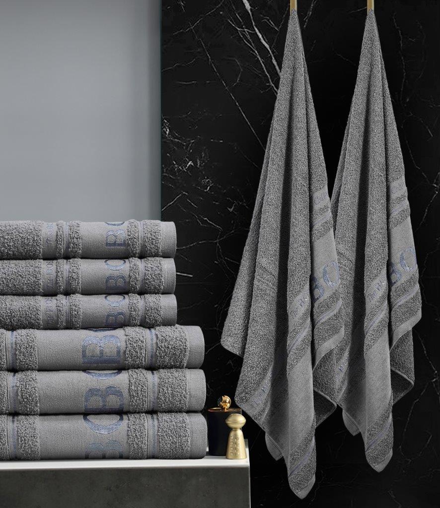 The Boss Collection 3 Piece Towel Set 90x150cm XL Bath Sheet in 7 Colours RRP £49