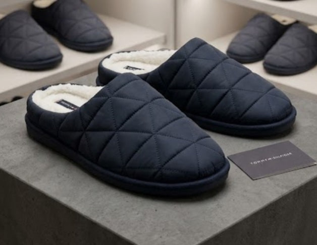 Tommy Hilfiger Mens Slippers In Box - 3 Sizes To Choose From