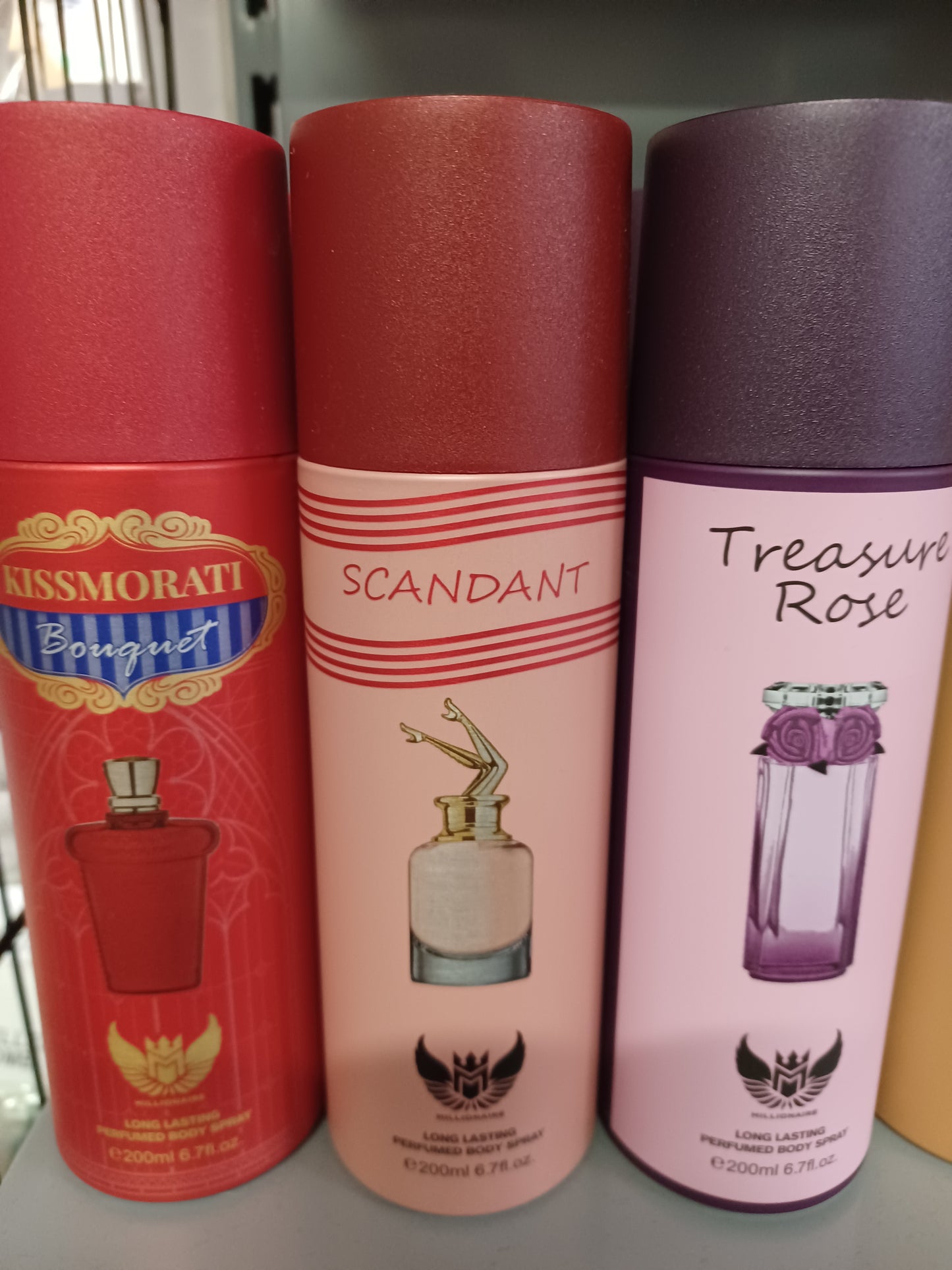 Dubai Long Lasting Perfumed Body Spray 200ml Various Scents