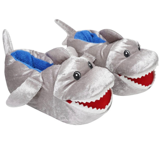 Build A Bear Children's 3D Slippers Shark