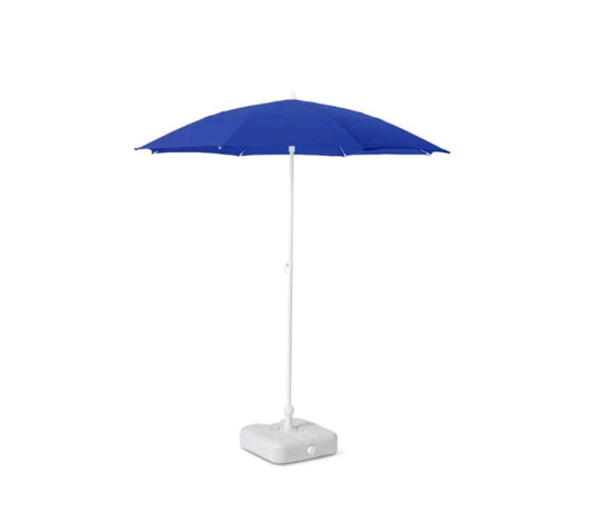 Parasol & Base Set with Round Parasol 1800mm Diameter