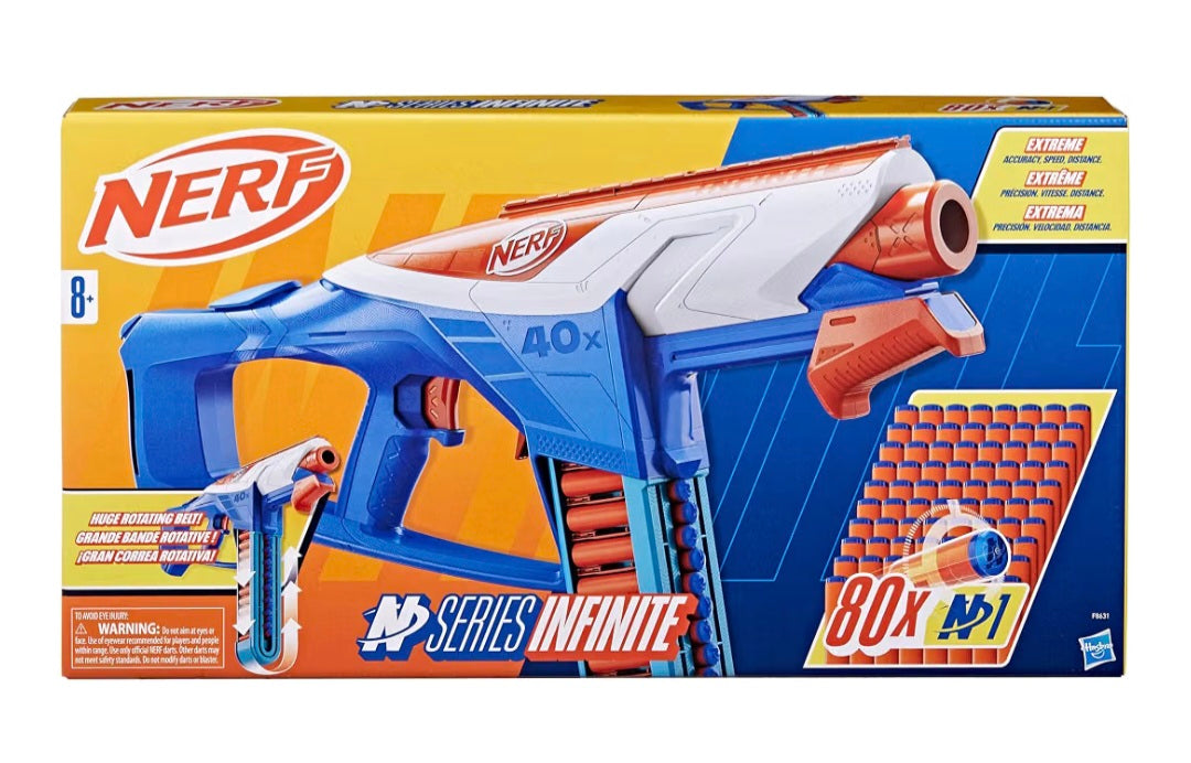 Nerf N Series Inifinite 80xN1 with Huge Rotating Belt