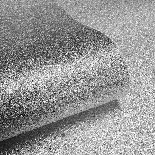 Couture Metallic Sparkle Silver Wallpaper by Fine Decor FD41587