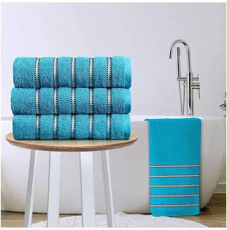 Bromley XL Bath Sheet 3 Pack Towels in 7 Colours