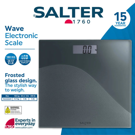 Salter Wave Two Tone Bathroom Scale