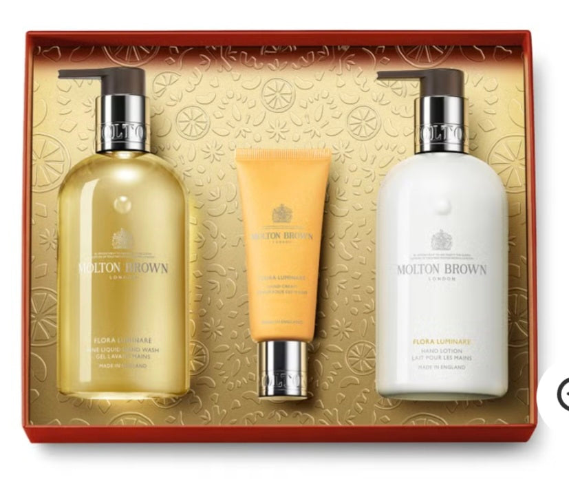 Molton Brown Flora Luminare Hand Care Gift Set