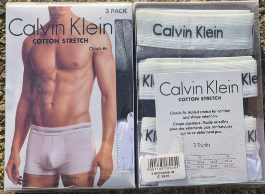 Calvin Klein 3 Pack Boxers S-XL