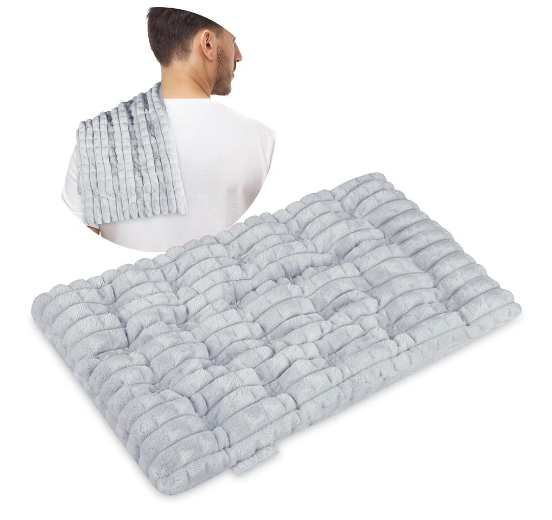 REVIX Microwavable Heating Pad, 6 x 12 Moist Heat Pad, Warm Compress