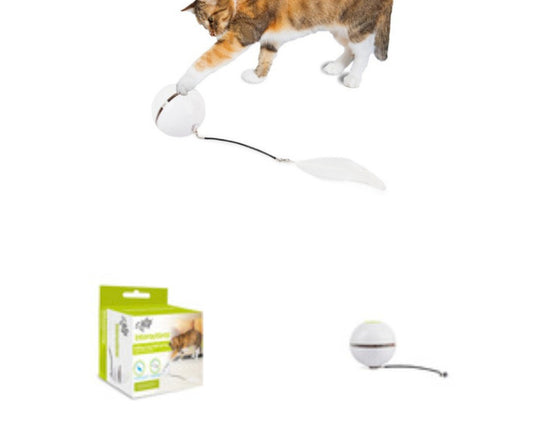 All For Paws Interactives Rolling Laser Ball Cat Toy