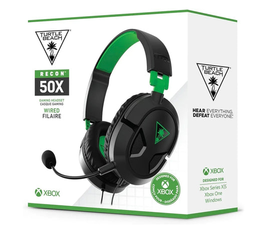 Turtle Beach Recon 50 Headset Wired Head-band Gaming Black, Green