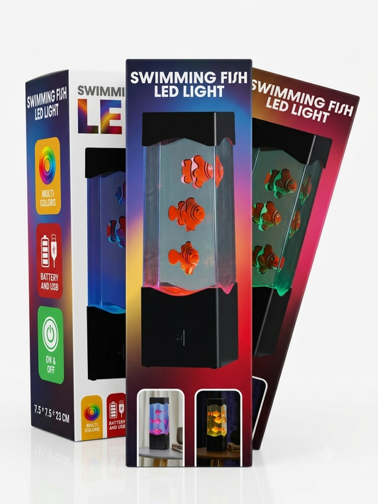 LED Swimming Fish/Jellyfish Light 2 Variants