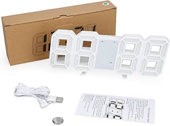 Digital 3D Alarm Clock