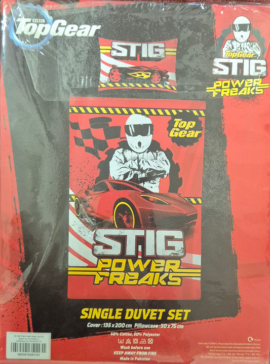 TopGear STIG Single Duvet Set
