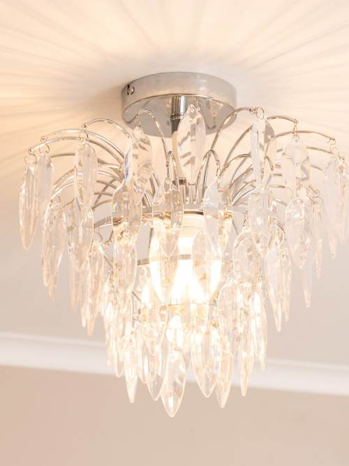 Emma Acrylic Waterfall Ceiling Light
