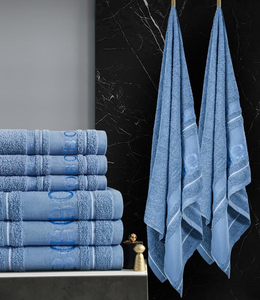 The Boss Collection 3 Piece Towel Set 90x150cm XL Bath Sheet in 7 Colours RRP £49