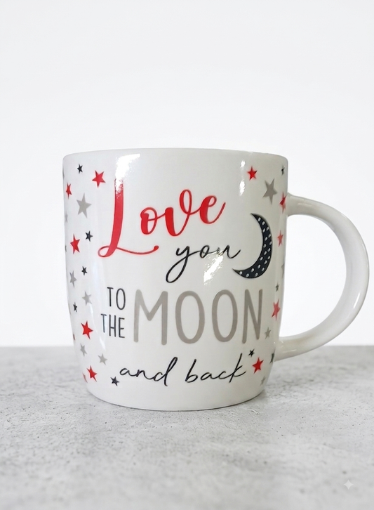 Love You To The Moon & Back Ceramic Mug