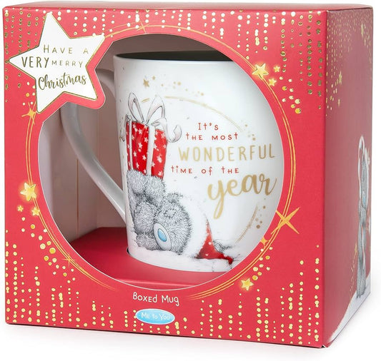 Me To You Taddy Teddy 'The Most Wonderful Time Of The Year' Mug In Gift Box