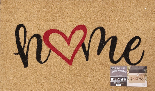 HOME 45 x 75cm Heavy Duty Tufted Door Mat