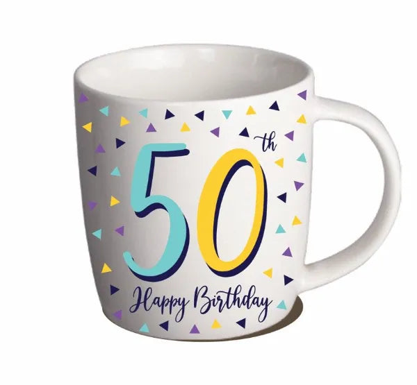 50th Birthday Ceramic Mug