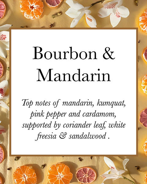Pecksniffs Bourbon & Mandarin Candle 515g