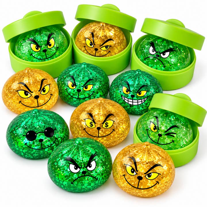 Grinch Orbeez filled Sugar Dumpling 8.5cm