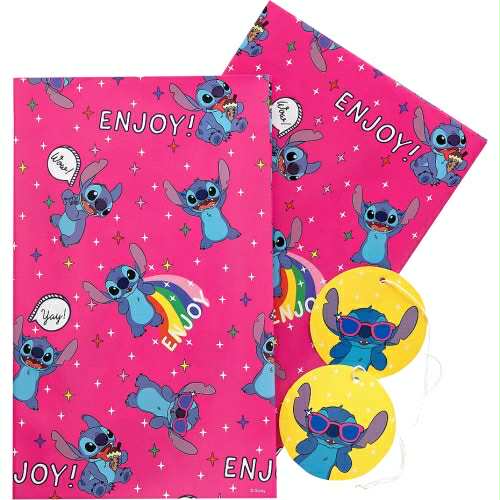 Stitch 2 Sheet & 2 Tags Gift Set