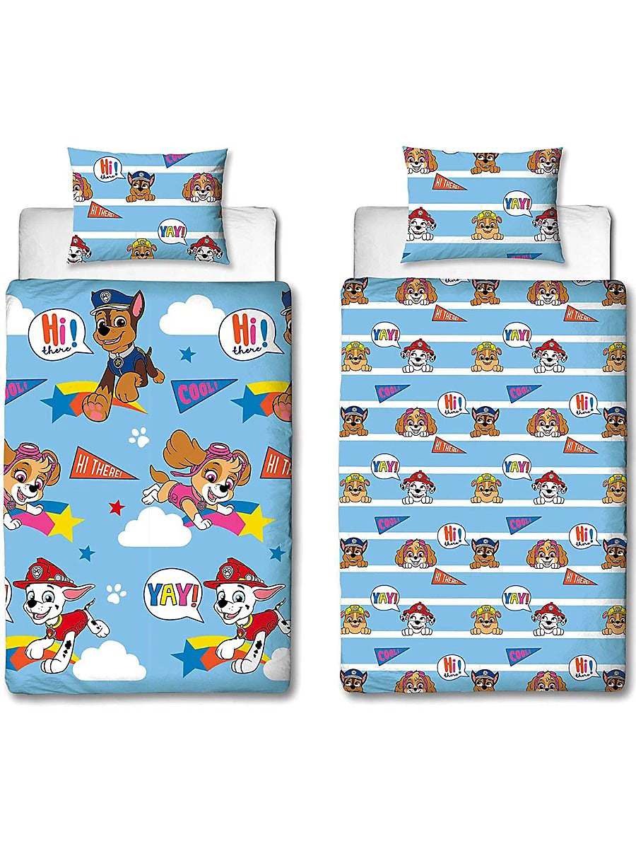 Paw Patrol Single Duvet Set (Reversible)