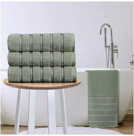 Bromley XL Bath Sheet 3 Pack Towels in 7 Colours