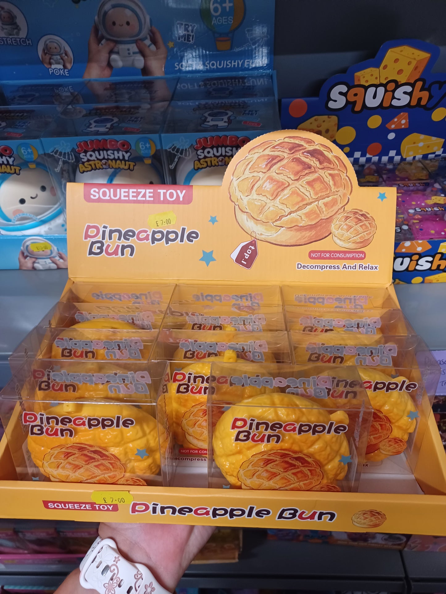 Pineapple Bun Squeeze Toy