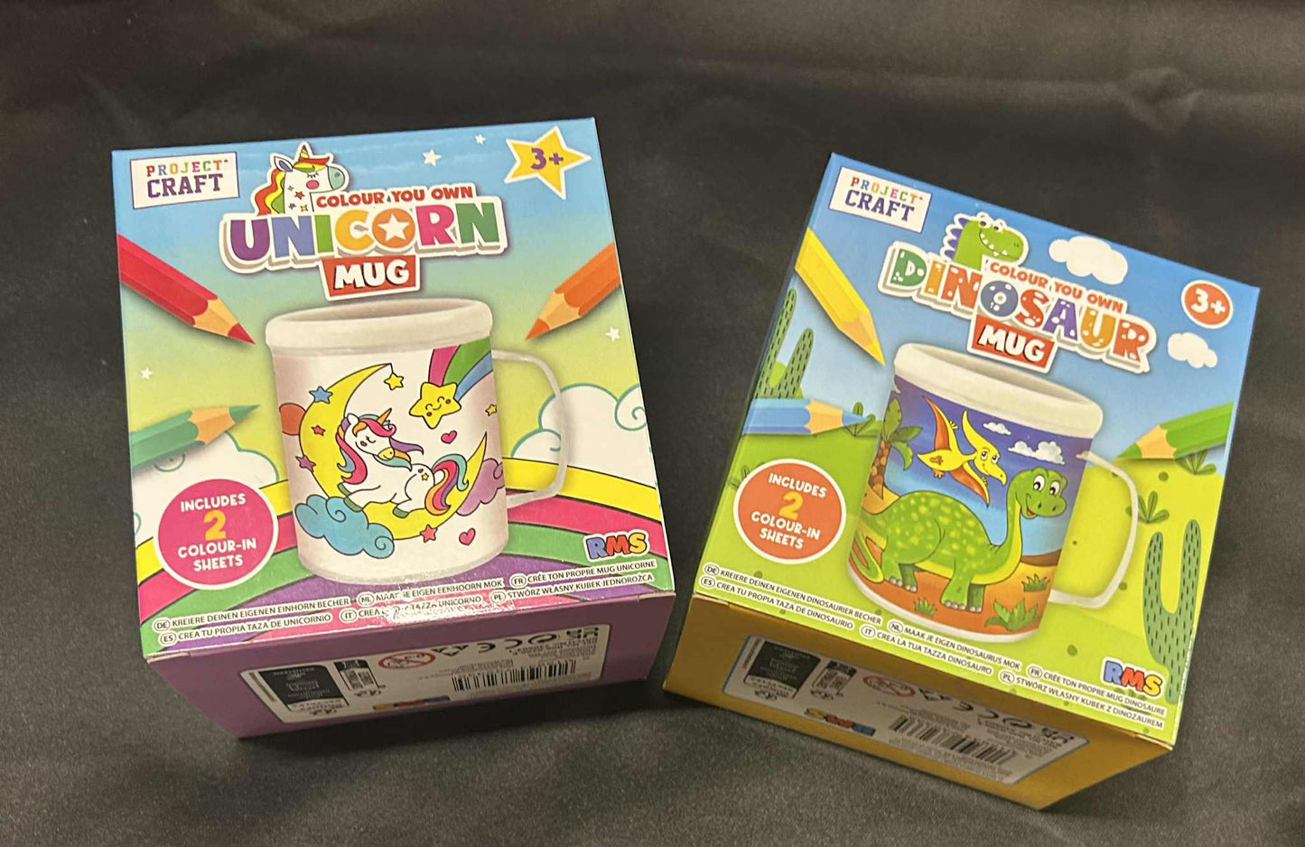 Paint Your Own Unicorn or Dinosaur Cup