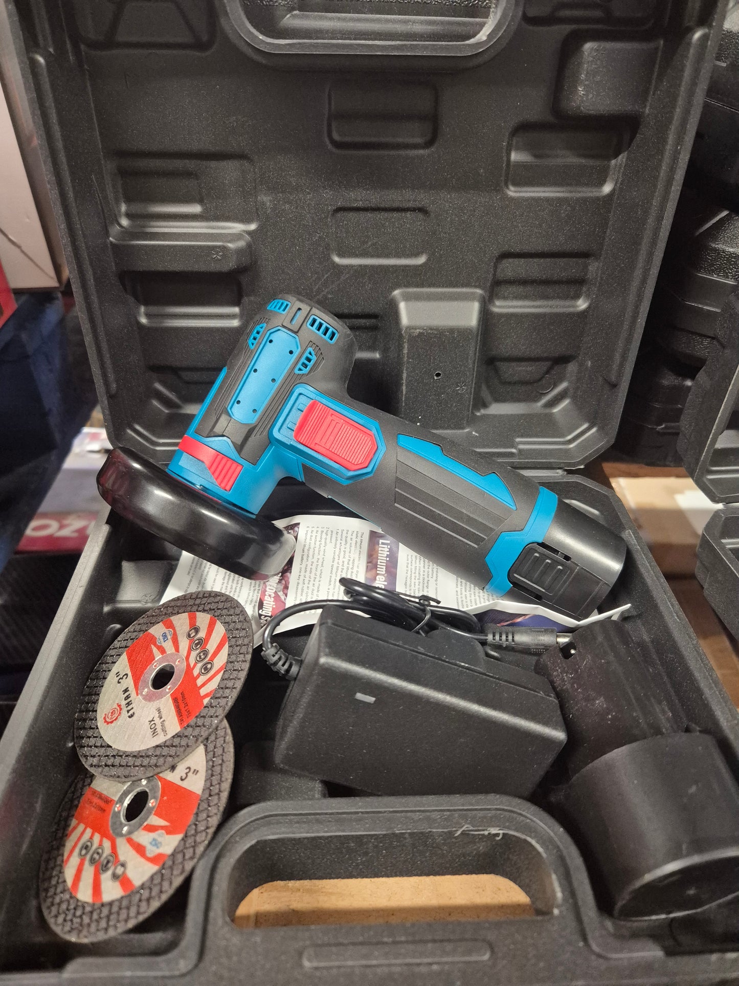 Lithium Electric Angle Grinder