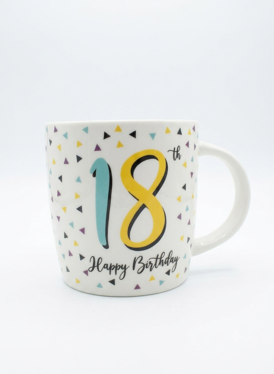 18th Birthday Ceramic Mugs