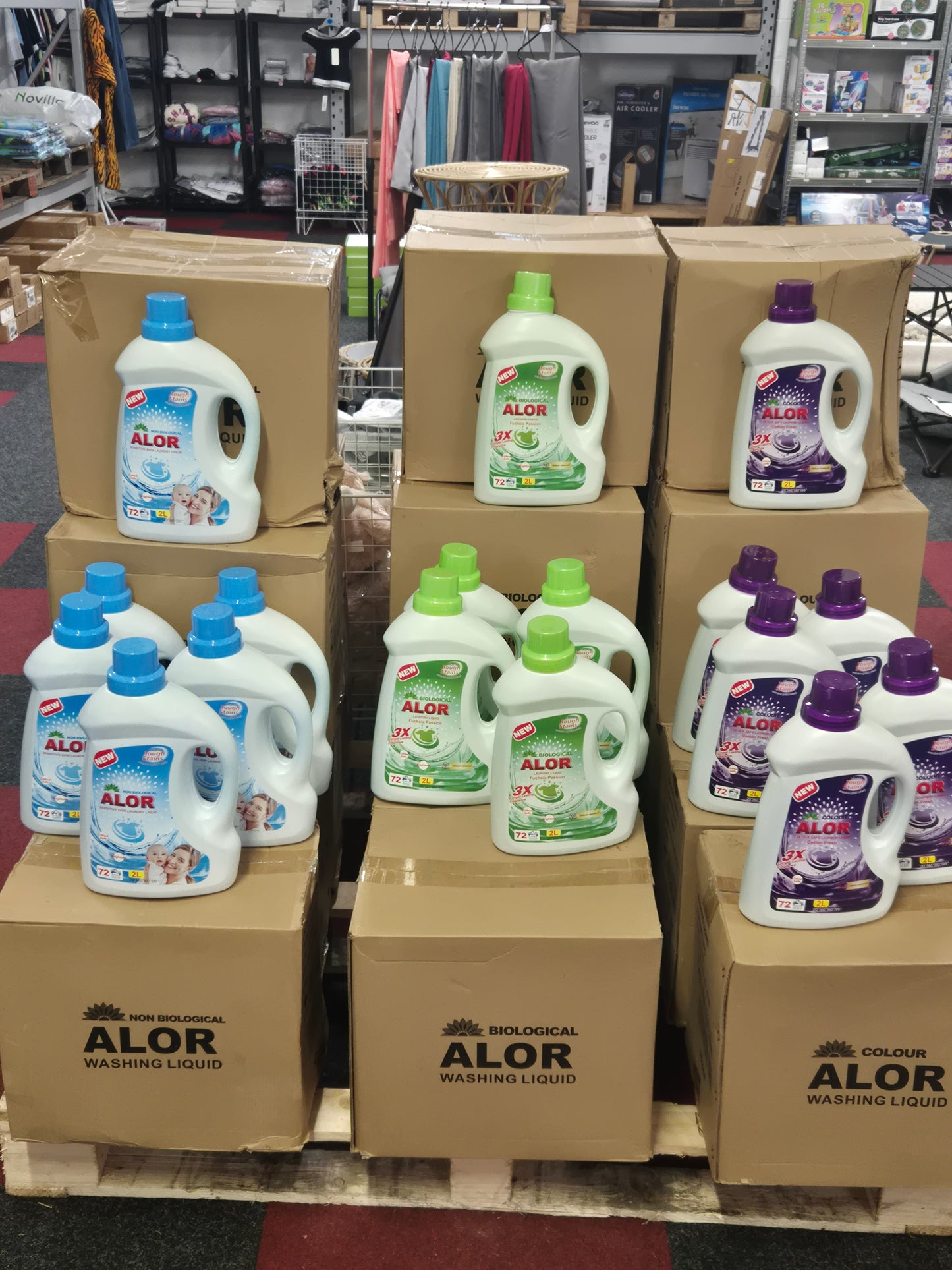 Alor Laundry Liquid 2 litre 72 washes (3 styles)